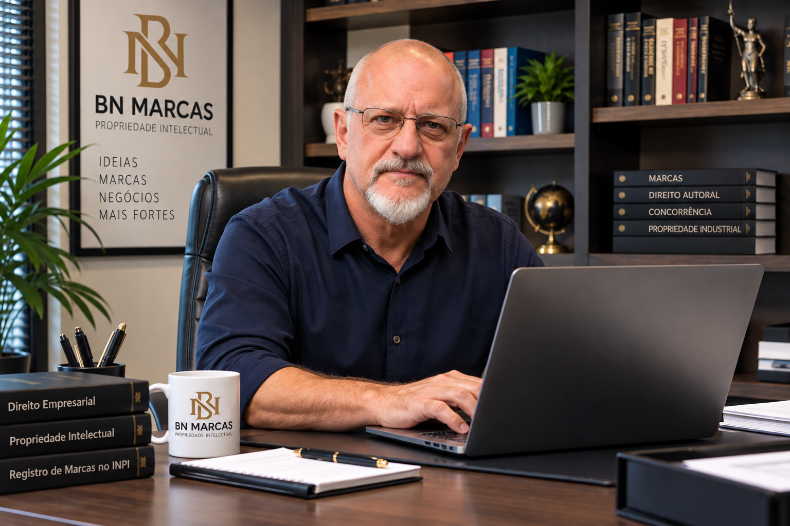Carlos, especialista em registro de marcas na BN Marcas