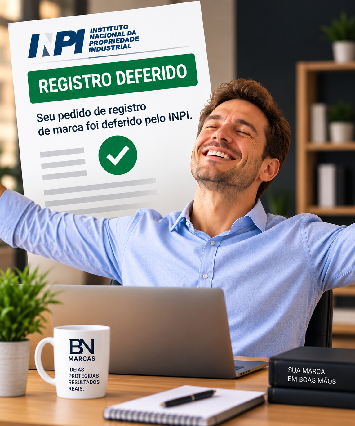 Registro de marca deferido pelo INPI